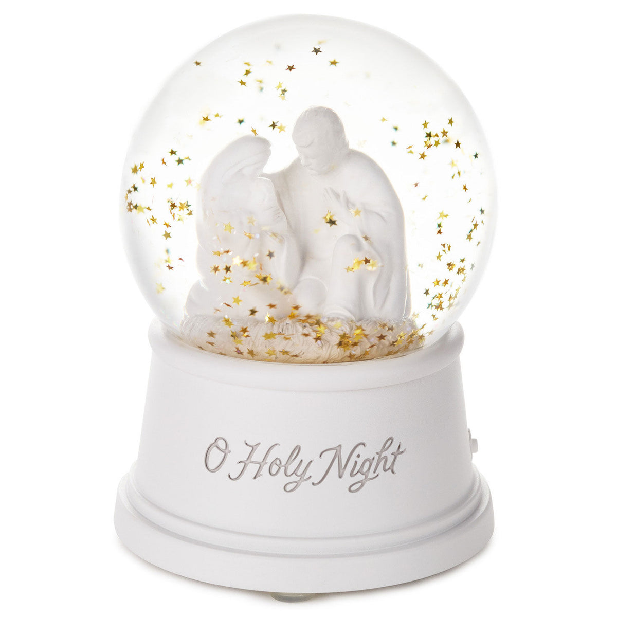 Holy Family Snow Globe With Music