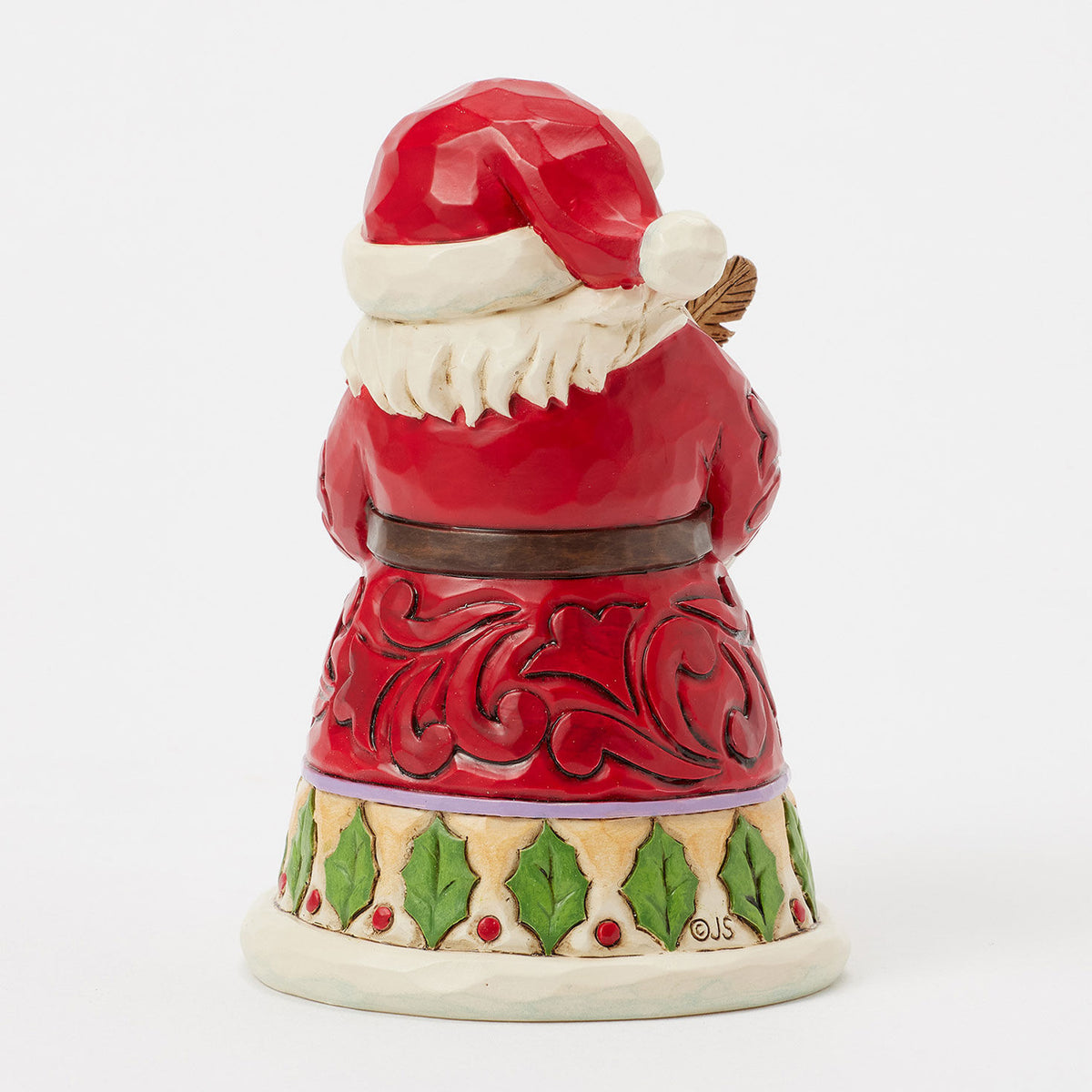 Jim Shore Heartwood Creek Santa With List Mini Figurine, 3.86"
