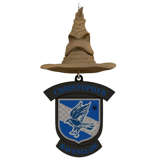 Harry Potter™ Sorting Hat Personalized Text Ornament, Ravenclaw™