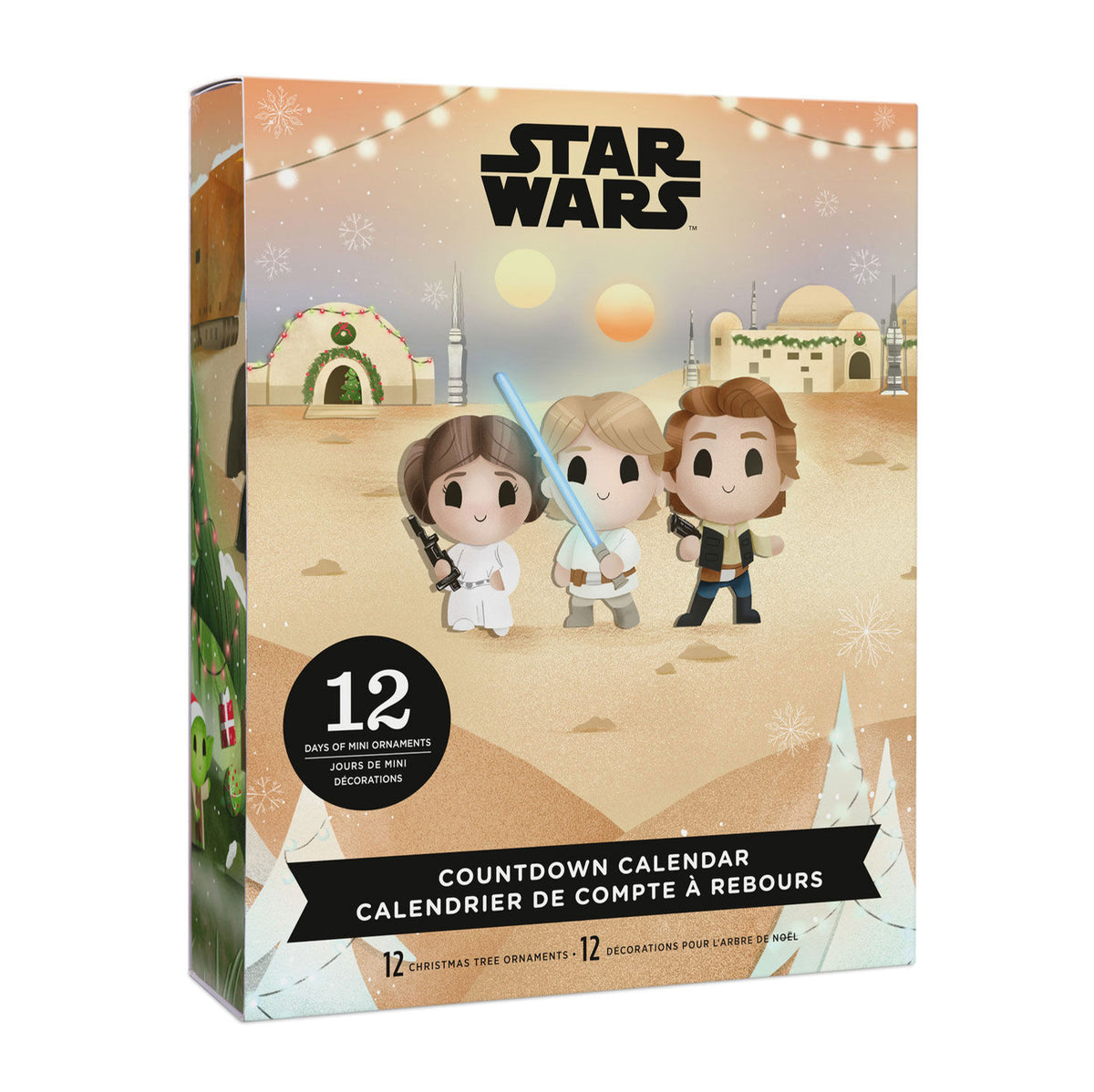 Star Wars™ Hallmark Countdown Calendar Box With 12 Mini Ornaments
