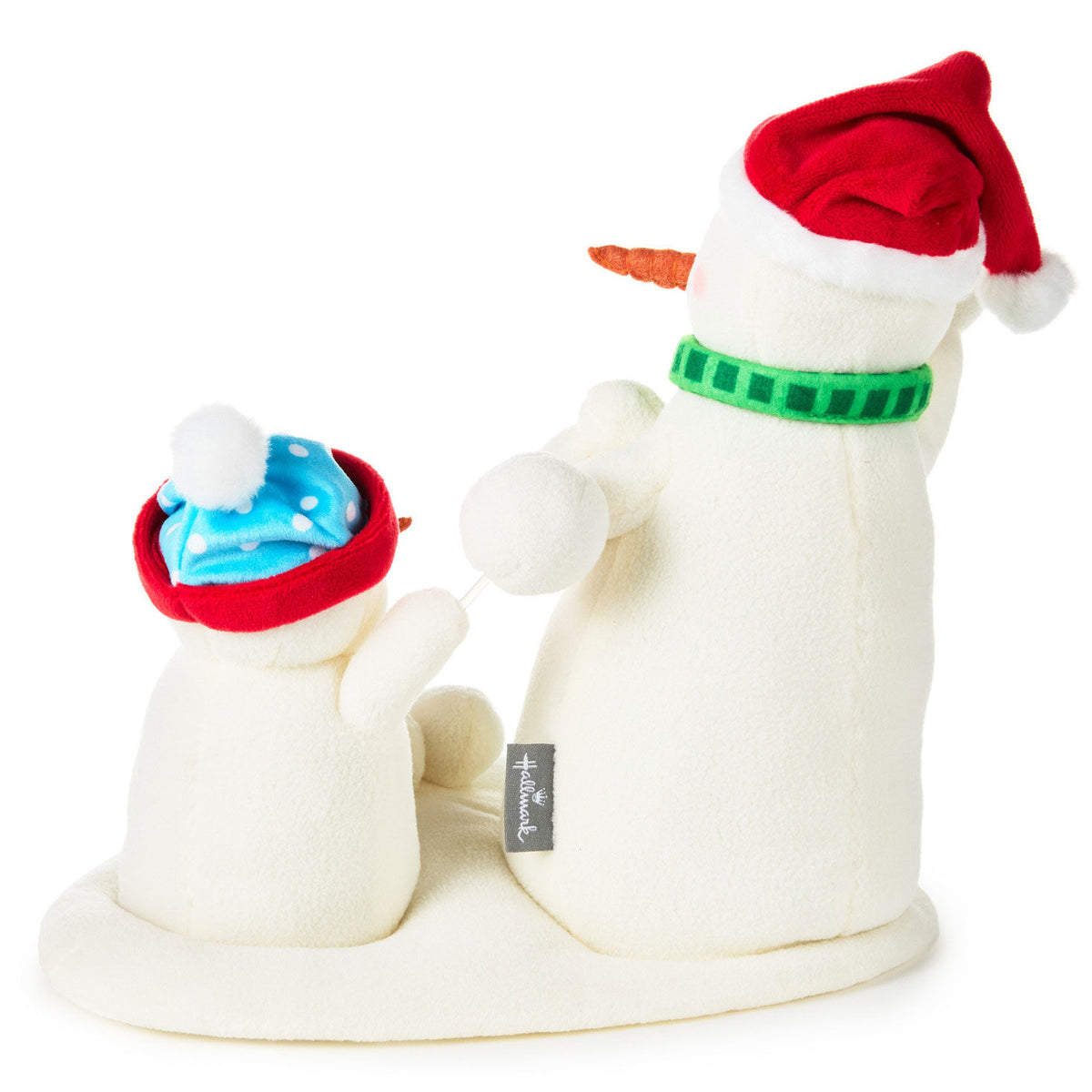 Snowball Fight! Musical Snowmen Plush With Motion, 10"