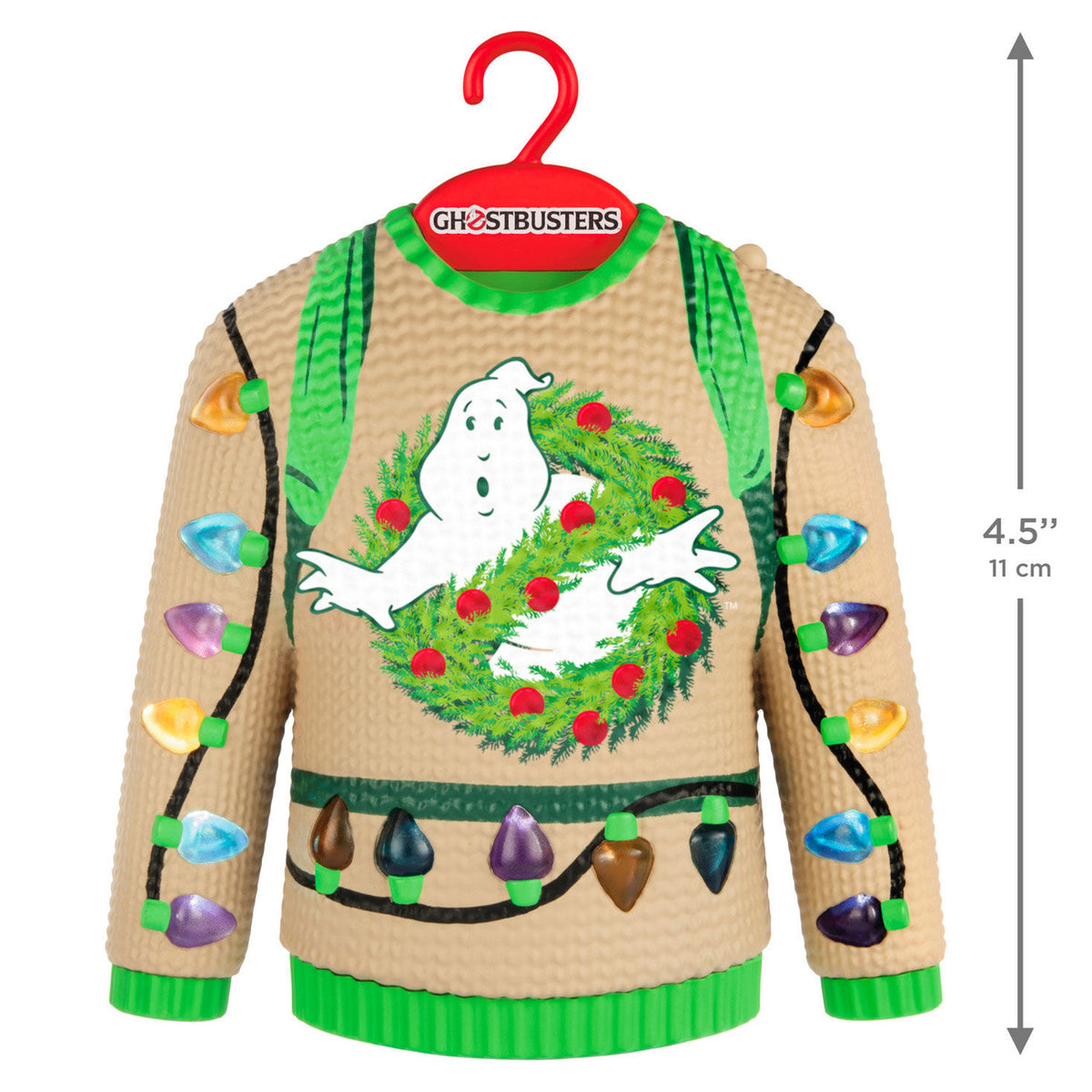 Ghostbusters™ "Light 'Em Up!" Ornament With Light and Sound
