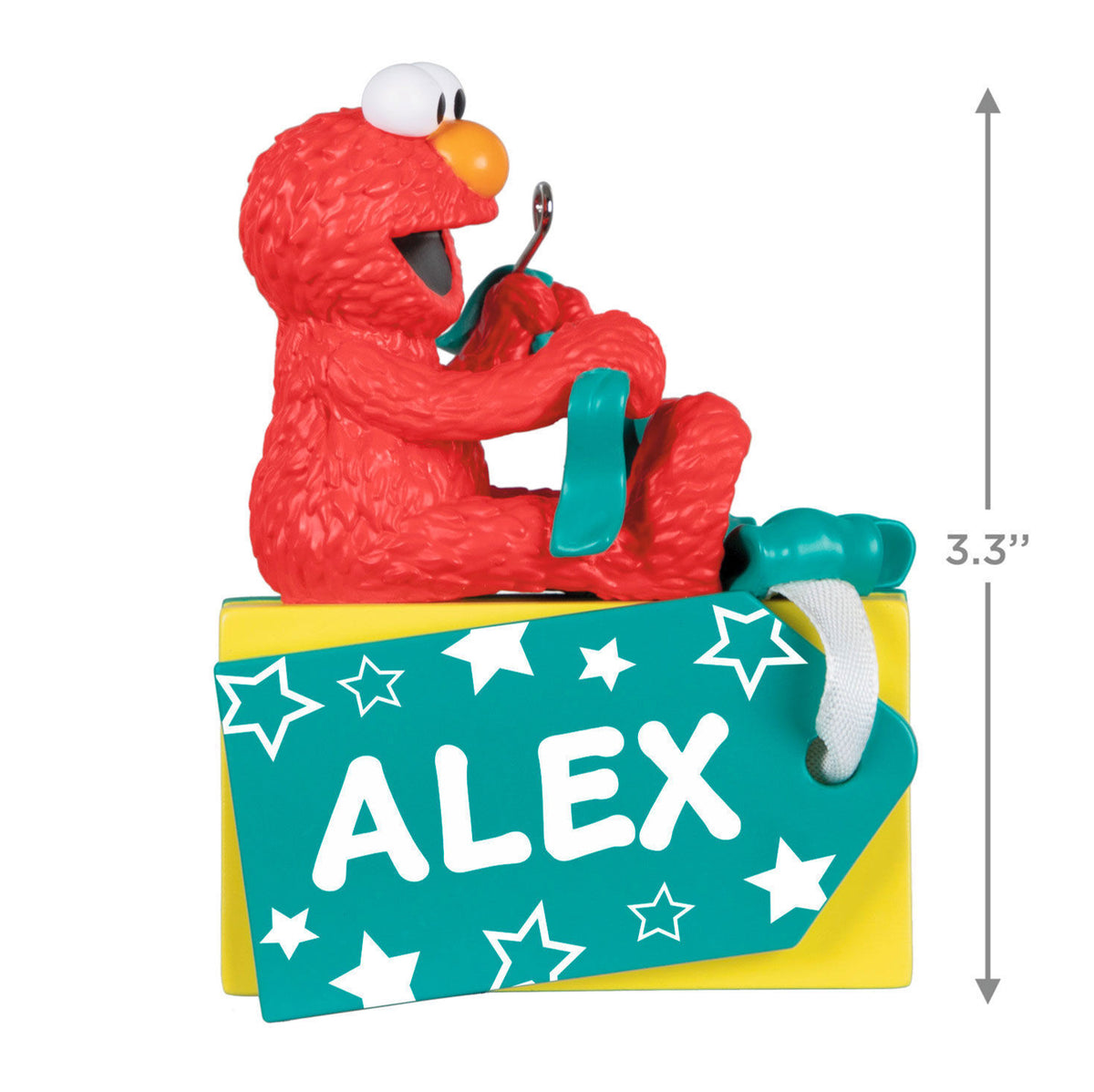 Sesame Street® A Gift From Elmo Personalized Ornament, Custom Text
