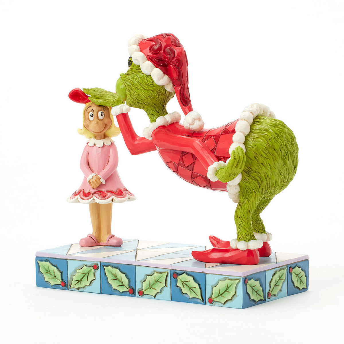 Jim Shore Grinch Patting Cindy Lou's Head Figurine, 5.4"