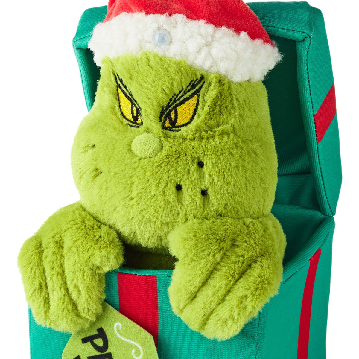 Dr. Seuss's How the Grinch Stole Christmas!™ Peekbuster Plush With Motion-Activated Sound, 10"