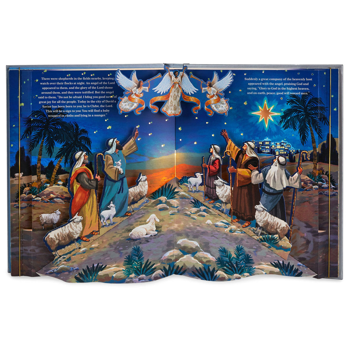 The Nativity Story Pop-Up Book With Light and Sound